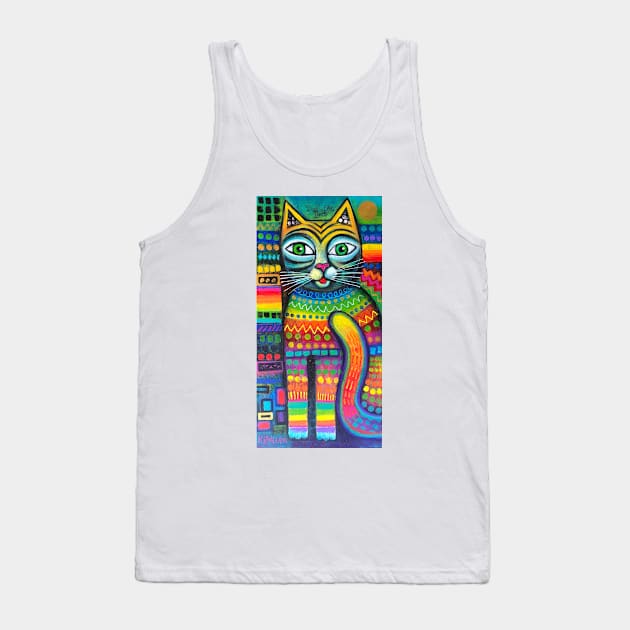 Mexicat Tank Top by karincharlotte